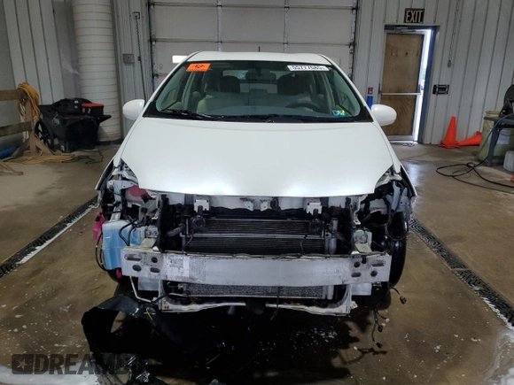 2012 Toyota Prius One with VIN JTDKN3DU8C1599835, listed as a Copart auction lot 55777685 with 204,188 mi miles and Salvage Title. Bid and sale history available at DreamBid. Image 5.
