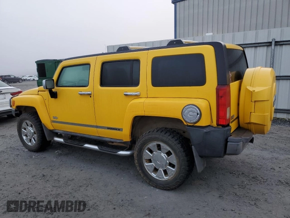 2007 Hummer H3 SUV with VIN 5GTDN13E678101645, listed as a Copart auction lot 85368114 with 209,716 mi miles and Salvage Title. Bid and sale history available at DreamBid. Image 2.