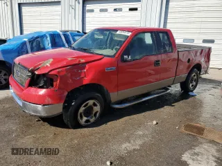 2005 Ford F-150 STX with VIN 1FTRX12W25FA03237, listed as a Copart auction lot 45894615 with 240,826 mi miles and Salvage Title. Bid and sale history available at carsss.com. Image 1.