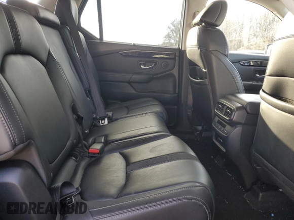 2023 Honda Pilot EX-L with VIN 5FNYG1H48PB044027, listed as a Copart auction lot 85114474 with 12,986 mi miles and Salvage title. Bid and sale history available at DreamBid. Image 11.