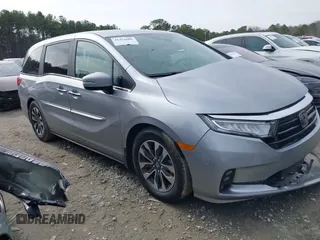 2022 Honda Odyssey EX-L with VIN 5FNRL6H72NB059451, listed as a IAAI auction lot 41454609 with 47,830 mi miles and . Bid and sale history available at DreamBid. Image 1.