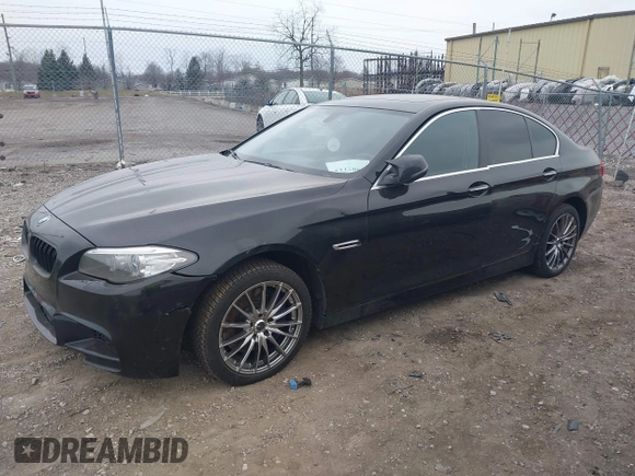 2014 BMW 5 Series 535d with VIN WBAXA5C51ED691018, listed as a IAAI auction lot 41887112 with 174,684 mi miles and . Bid and sale history available at carsss.com. Image 2.