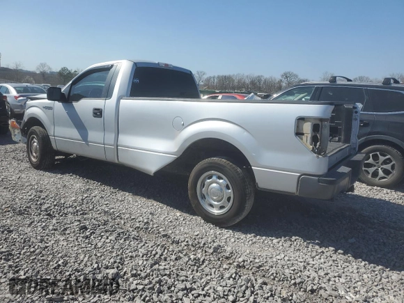 2012 Ford F-150 XL with VIN 1FTNF1CF7CKE25038, listed as a Copart auction lot 48406055 with Not provided miles and Salvage title. Bid and sale history available at DreamBid. Image 2.