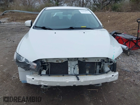 2017 Mitsubishi Lancer ES with VIN JA32U2FU4HU014876, listed as a IAAI auction lot 41884075 with 105,262 mi miles. Bid and sale history available at carsss.com. Image 13.