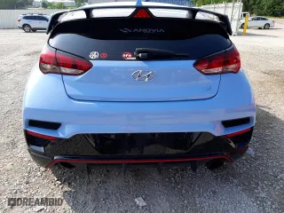 2019 Hyundai Veloster N with VIN KMHT36AHXKU001028, listed as a Copart auction lot 61412253 with 41,489 mi miles. Bid and sale history available at carsss.com. Image 6.