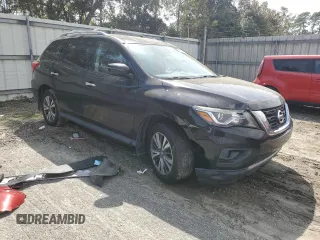 2018 Nissan Pathfinder S with VIN 5N1DR2MNXJC678274, listed as a Copart auction lot 48245445 with 147,788 mi miles and Clean Title. Bid and sale history available at carsss.com. Image 4.