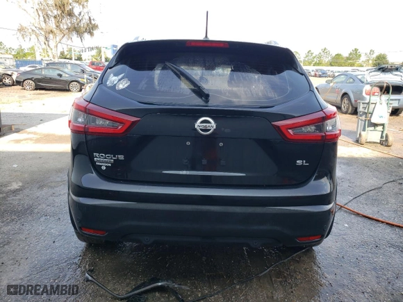 2022 Nissan Rogue Sport SL with VIN JN1BJ1CV0NW580182, listed as a Copart auction lot 66516314 with 41,575 mi miles and Non Repairable. Bid and sale history available at carsss.com. Image 6.