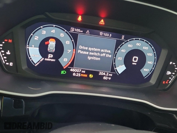 2023 Audi Q3 S line Premium with VIN WA1DECF3XP1106668, listed as a IAAI auction lot 42845143 with 46,005 mi miles and . Bid and sale history available at DreamBid. Image 30.