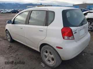 2008 Chevrolet Aveo LS with VIN KL1TD66618B260365, listed as a IAAI auction lot 41145093 with Not Provided miles and . Bid and sale history available at DreamBid. Image 3.
