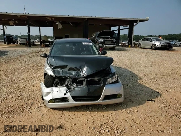2007 BMW 3 Series 328i with VIN WBAVA33517PV63889, listed as a Copart auction lot 59160945 with 147,664 mi miles and Salvage title. Bid and sale history available at DreamBid. Image 14.