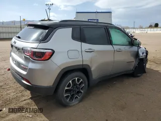 2020 Jeep Compass Trailhawk with VIN 3C4NJDDB4LT132790, listed as a Copart auction lot 49604935 with Not Provided miles and Salvage Title. Bid and sale history available at carsss.com. Image 3.