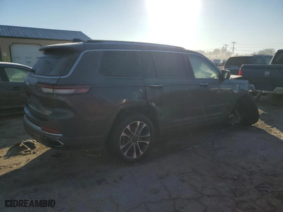 2021 Jeep Grand Cherokee L Overland with VIN 1C4RJKDG3M8180573, listed as a Copart auction lot 42588835 with 78,596 mi miles and Salvage Title. Bid and sale history available at carsss.com. Image 3.
