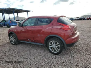 2014 Nissan Juke SV with VIN JN8AF5MR5ET358889, listed as a Copart auction lot 53698095 with 97,200 mi miles and Salvage Title. Bid and sale history available at carsss.com. Image 2.