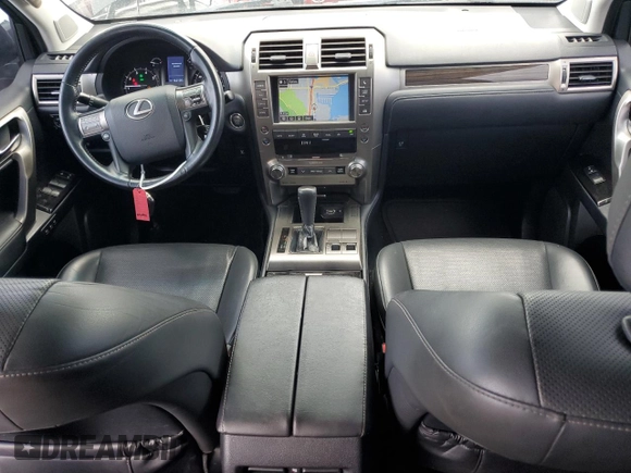 2015 Lexus GX 460 with VIN JTJBM7FX6F5096493, listed as a Copart auction lot 62163955 with 162,150 mi miles and Salvage title. Bid and sale history available at DreamBid. Image 8.