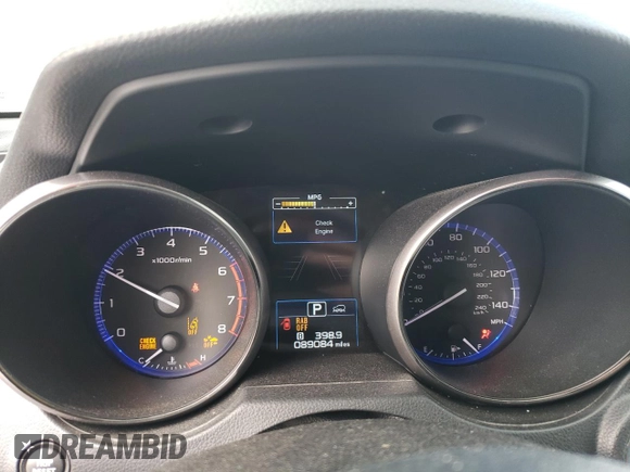 2018 Subaru Outback Limited with VIN 4S4BSANC5J3252303, listed as a Copart auction lot 47106085 with 89,084 mi miles and Salvage Title. Bid and sale history available at carsss.com. Image 9.
