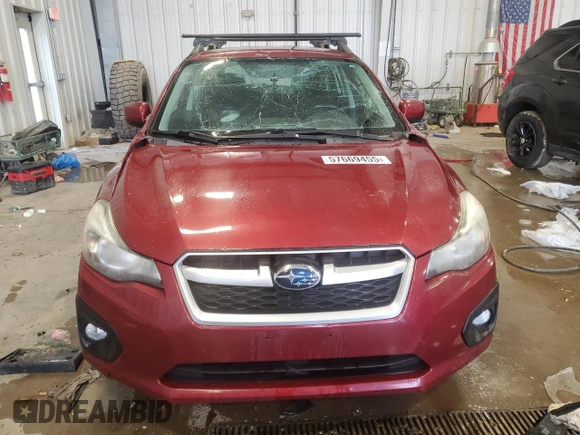 2013 Subaru Impreza Special Sports Premium z VIN JF1GPAL61D1894788, wystawiony jako Copart lot #57669455 z przebiegiem 123 701 mil mil oraz Szkoda całkowita • Salvage title. Historia ofert i sprzedaży dostępna na DreamBid. Obrazek 5.