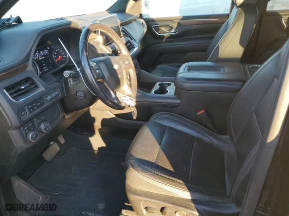 2021 Chevrolet Suburban High Country with VIN 1GNSKGKL4MR288794, listed as a Copart auction lot 76578114 with 129,775 mi miles and Salvage Title. Bid and sale history available at carsss.com. Image 7.
