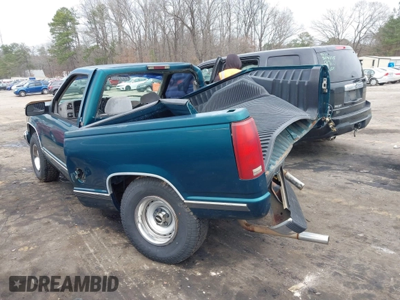 1996 Chevrolet Silverado 1500 with VIN 1GCEC14R7TZ225222, listed as a IAAI auction lot 41545457 with 205,561 mi miles and . Bid and sale history available at DreamBid. Image 3.