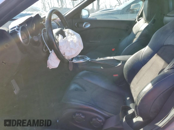 2012 Nissan 370Z Touring with VIN JN1AZ4FHXCM370242, listed as a Copart auction lot 45984005 with 71,579 mi miles and Salvage Title. Bid and sale history available at carsss.com. Image 7.