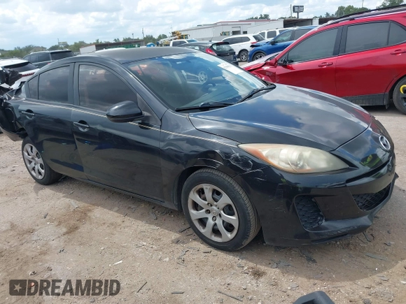 2013 Mazda 3 i SV with VIN JM1BL1TF1D1791113, listed as a IAAI auction lot 42588531 with 183,398 mi miles and . Bid and sale history available at DreamBid. Image 1.