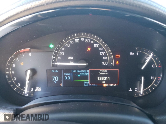 2018 Cadillac XTS with VIN 2G61L5S34J9134469, listed as a Copart auction lot 46660945 with 122,011 mi miles and Salvage Title. Bid and sale history available at carsss.com. Image 9.
