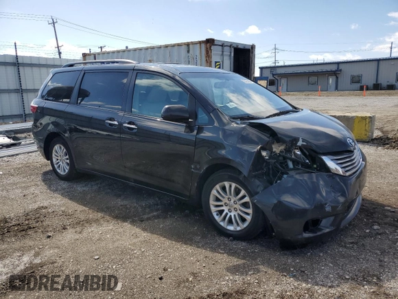 2015 Toyota Sienna XLE with VIN 5TDYK3DC4FS631875, listed as a Copart auction lot 50420205 with 387,754 mi miles and Salvage Title. Bid and sale history available at carsss.com. Image 4.