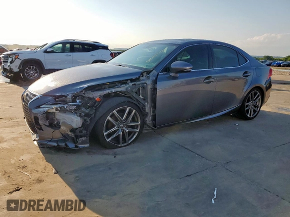 2015 Lexus IS 250 with VIN JTHBF1D25F5066322, listed as a Copart auction lot 55845715 with 78,881 mi miles and Salvage title. Bid and sale history available at DreamBid. Image 1.
