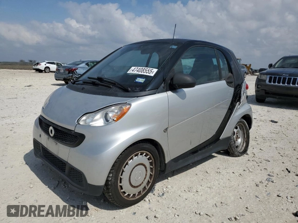 2015 Smart fortwo Passion z VIN WMEEJ3BA1FK793625, wystawiony jako Copart lot #47408555 z przebiegiem 66 795 mil mil oraz Szkody całkowita. Historia ofert i sprzedaży dostępna na DreamBid. Obrazek 1.