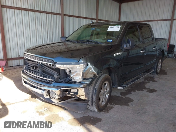 2018 Ford F-150 XL with VIN 1FTEW1CP3JKC79386, listed as a IAAI auction lot 41843250 with 114,679 mi miles. Bid and sale history available at carsss.com. Image 2.