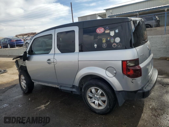 2008 Honda Element EX with VIN 5J6YH18788L001601, listed as a Copart auction lot 50654645 with 221,797 mi miles and Salvage Title. Bid and sale history available at DreamBid. Image 2.