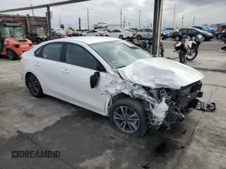 2024 Kia Forte LXS with VIN 3KPF24AD8RE785529, listed as a Copart auction lot 50771605 with 14,672 mi miles and Salvage Title. Bid and sale history available at DreamBid. Image 4.