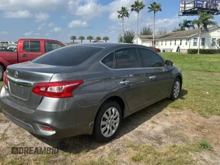 2017 Nissan Sentra SV with VIN 3N1AB7AP4HY385568, listed as a Copart auction lot 45530375 with 124,776 mi miles and Clean Title. Bid and sale history available at carsss.com. Image 4.