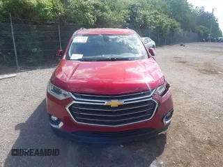 2018 Chevrolet Traverse LT z VIN 1GNEVHKW6JJ184290, wystawiony jako IAAI lot #42176919 z przebiegiem 103 835 mil mil oraz . Historia ofert i sprzedaży dostępna na DreamBid. Obrazek 12.