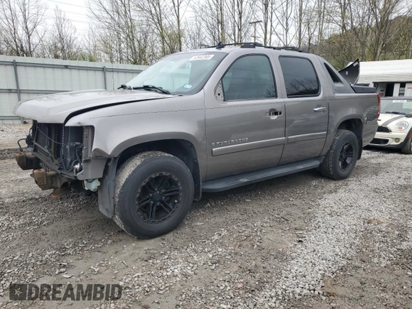 2007 Chevrolet Avalanche with VIN 3GNEC12057G243185, listed as a Copart auction lot 52642365 with 132,834 mi miles and Salvage Title. Bid and sale history available at DreamBid. Image 1.