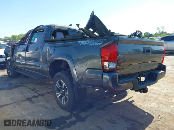 2017 Toyota Tacoma SR5 with VIN 3TMDZ5BN8HM030014, listed as a IAAI auction lot 42044102 with Not provided miles and . Bid and sale history available at DreamBid. Image 3.