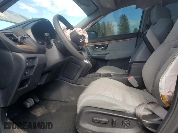 2018 Honda CR-V EX with VIN 2HKRW2H50JH639498, listed as a Copart auction lot 54369735 with Not Provided miles and Salvage Title. Bid and sale history available at DreamBid. Image 7.