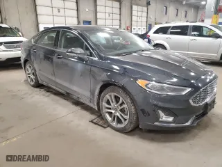 2020 Ford Fusion Hybrid Titanium with VIN 3FA6P0RU3LR233957, listed as a Copart auction lot 84908134 with 71,666 mi miles and Salvage Title. Bid and sale history available at carsss.com. Image 4.