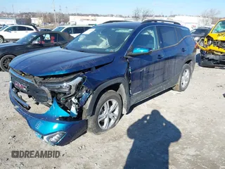 2020 GMC Terrain SLE with VIN 3GKALTEV0LL303955, listed as a IAAI auction lot 41330389 with 26,856 mi miles. Bid and sale history available at carsss.com. Image 16.