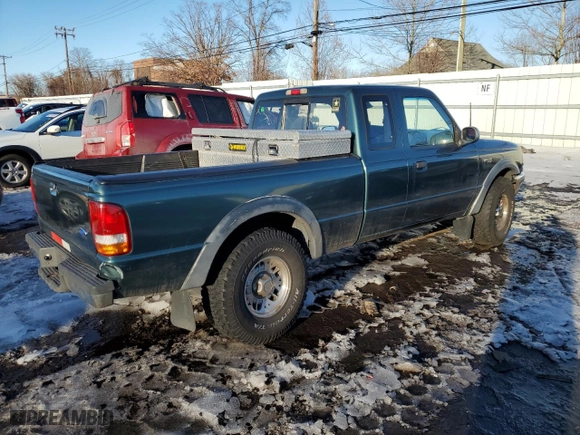 1995 Ford Ranger Splash with VIN 1FTCR15X8STA00957, listed as a Copart auction lot 46319625 with 163,630 mi miles and Salvage Title. Bid and sale history available at carsss.com. Image 3.