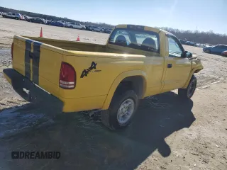 1999 Dodge Dakota with VIN 1B7GG26X4XS148631, listed as a Copart auction lot 41374055 with 304,160 mi miles and Salvage Title. Bid and sale history available at carsss.com. Image 3.