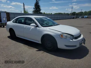 2012 Chevrolet Impala LS Fleet with VIN 2G1WF5E33C1121499, listed as a Copart auction lot 58003935 with 218,039 mi miles and Salvage title. Bid and sale history available at DreamBid. Image 4.