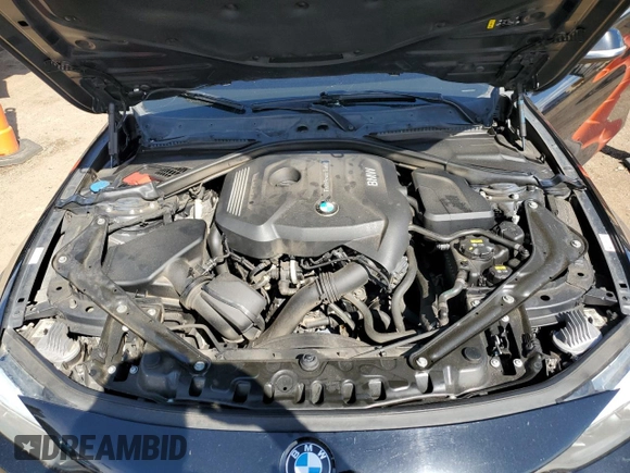 2018 BMW 4 Series 430i with VIN WBA4Z1C57JEC60579, listed as a Copart auction lot 55605845 with 73,305 mi miles and Salvage title. Bid and sale history available at DreamBid. Image 11.