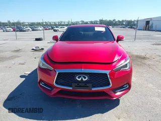 2018 Infiniti Q60 RED SPORT 400 with VIN JN1FV7EL4JM630513, listed as a IAAI auction lot 40411948 with 59,373 mi miles. Bid and sale history available at carsss.com. Image 13.