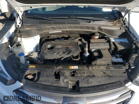 2017 Hyundai Santa Fe Sport 2.0T with VIN 5XYZU4LA0HG470400, listed as a Copart auction lot 89015435 with 103,128 mi miles and Clean Title. Bid and sale history available at carsss.com. Image 11.