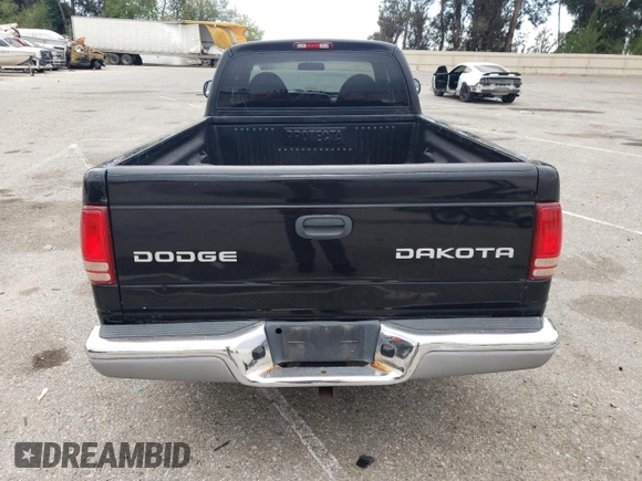 1997 Dodge Dakota with VIN 1B7GL23Y1VS266707, listed as a Copart auction lot 52206055 with 150,367 mi miles and Salvage Title. Bid and sale history available at carsss.com. Image 6.