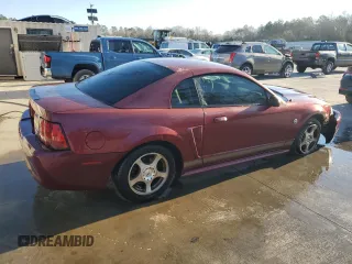 2004 Ford Mustang Standard with VIN 1FAFP40424F127406, listed as a Copart auction lot 87647265 with 203,350 mi miles and Salvage Title. Bid and sale history available at carsss.com. Image 3.