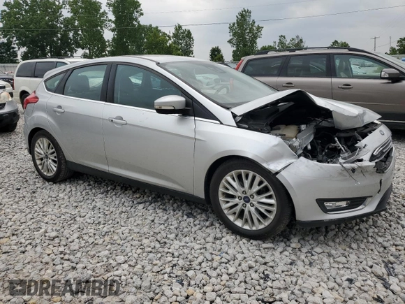 2017 Ford Focus Titanium with VIN 1FADP3N20HL320461, listed as a Copart auction lot 60292955 with 76,319 mi miles and Clean title. Bid and sale history available at DreamBid. Image 4.