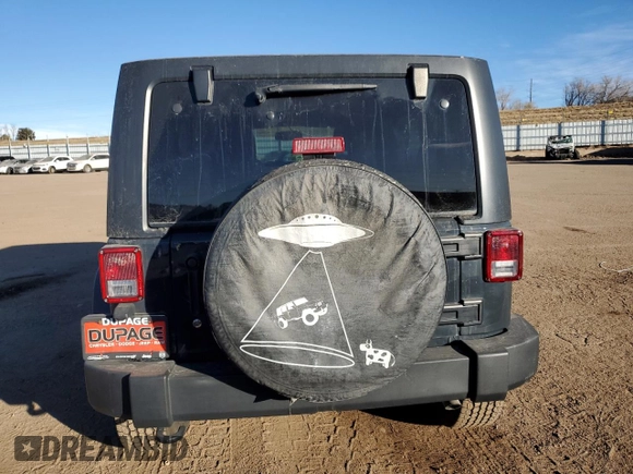 2018 Jeep Wrangler JK Unlimited Sport S with VIN 1C4BJWDG7JL909899, listed as a Copart auction lot 85688244 with 109,594 mi miles and Salvage Title. Bid and sale history available at carsss.com. Image 6.