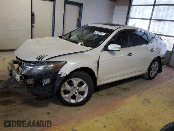 2010 Honda Crosstour EX-L with VIN 5J6TF2H5XAL000153, listed as a Copart auction lot 87407244 with Not Provided miles and Clean Title. Bid and sale history available at carsss.com. Image 1.
