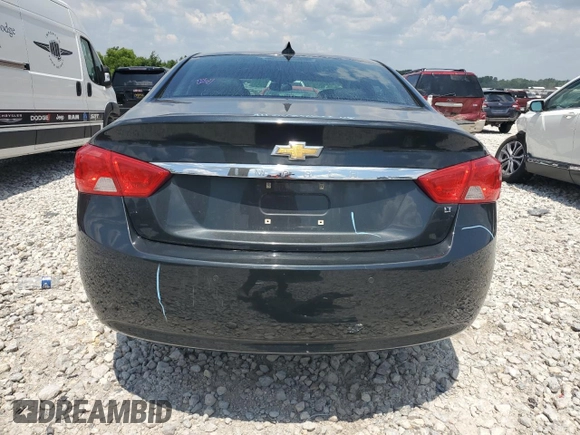 2015 Chevrolet Impala LT with VIN 2G1115SL8F9191938, listed as a Copart auction lot 62836805 with 168,658 mi miles and Clean title. Bid and sale history available at DreamBid. Image 6.